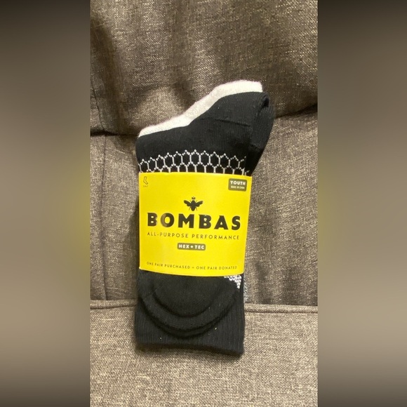 Bombas Other - NWT BombasYouth Size 1-3 Crew Socks 3 pk.